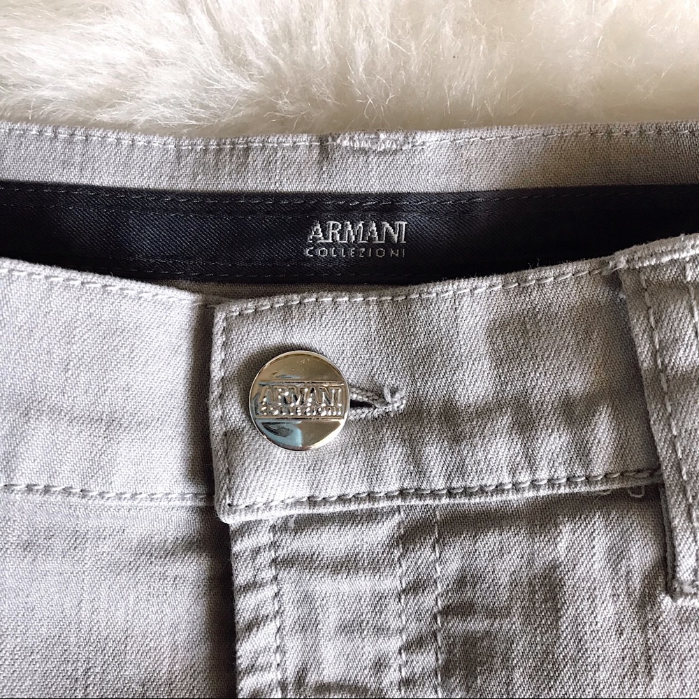 ✨HOST PICK✨ ARMANI COLLEZIONI NWT light grey jeans - Picture 3 of 8